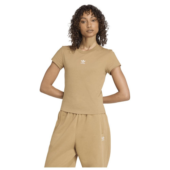 Adidas Γυναικεία κοντομάνικη μπλούζα Essentials Slim Tee